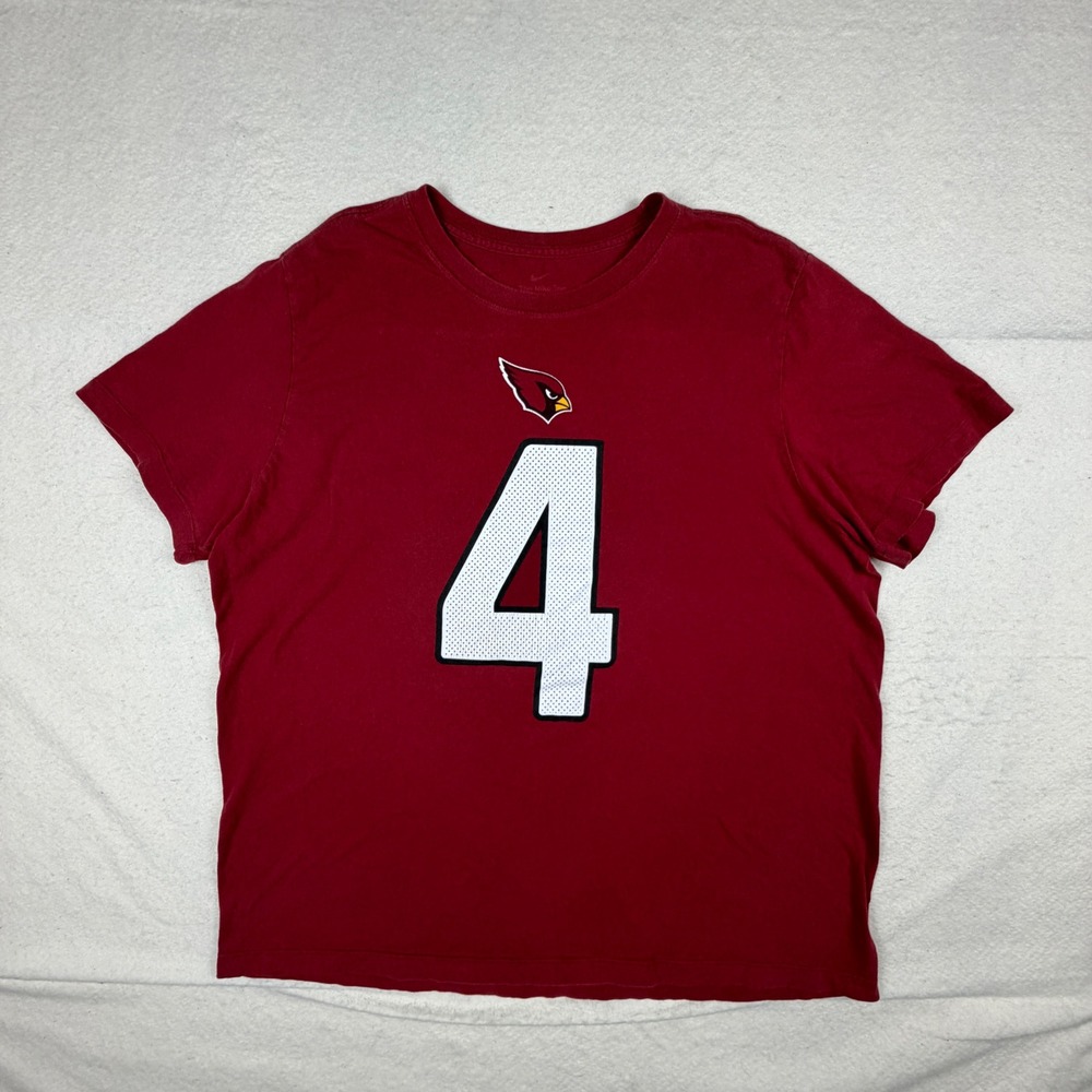 Nike Arizona Cardinals Rondale Moore 4 Red Player T-Shirt Mens XL NFL Football